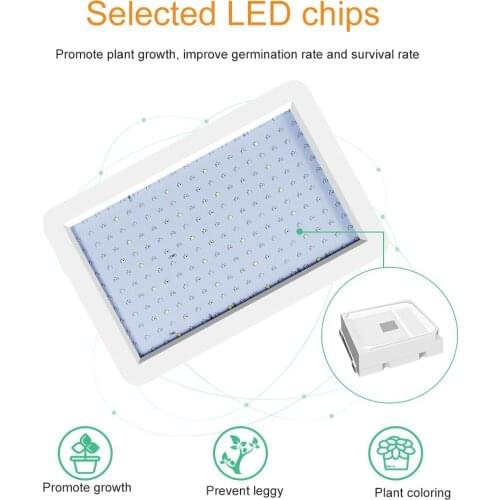 Useful Plant Lamp LED Quantum Board Full Spectrum Plant Growth Lamp Waterproof Potted Plant Planting Light Supplement Lamp