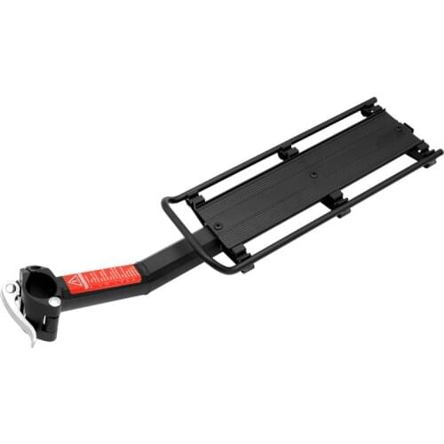 Adjustable Bicycle Rear Rack Aluminum Alloy Bike Luggage Carrier Rack Bicycle Quick Release Cargo Racks