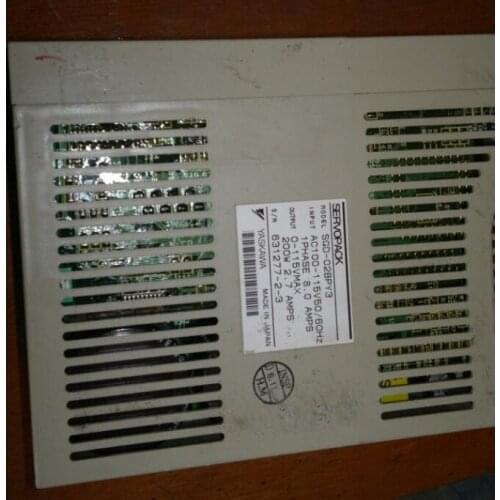 SGD-02BPY3 SERVO DRIVER , used in good condition . 80% appearance new , good working , free shipping