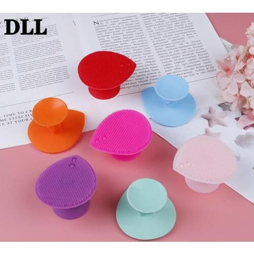 Silicone Beauty Washing Pad Facial Exfoliating Blackhead Face Cleansing Brush Tool Soft Deep Cleaning Face Brushes