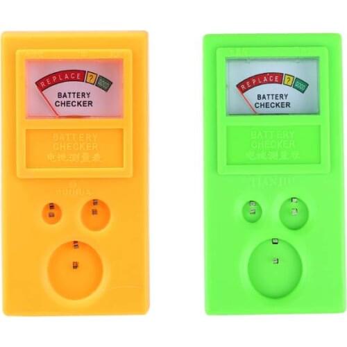 1pc LR44 CR2032 CR2025 Watch Battery Checker Light Weight Cell Coin Battery Power Tester For 3/1.55V Button Battery