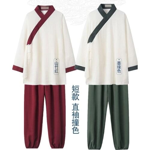 22color unisex Summer&Spring high quality linen wudang tai chi kung fu suits wushu clothing wing chun uniforms