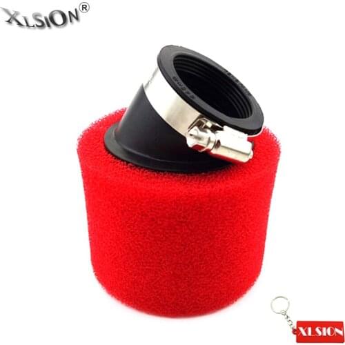 XLSION 45mm Foam Air Filter For 150cc 160cc 200cc 250cc CRF50 CRF70 CRF110 KLX TTR Pit Dirt Bike ATV Quad Motorcycle