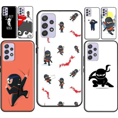Japan samurai Ninja Warrior Funny For Samsung Galaxy A52 A12 A32 A72 A10 A40 A50 A70 A21S A20e A11 A31 A41 A51 A71 Case