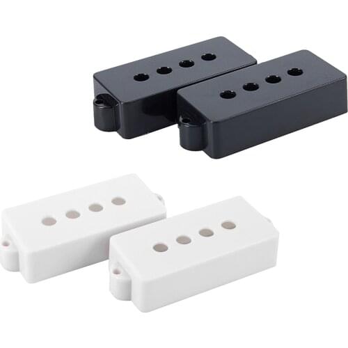 2PCS Electric Guitar PB P-Bass Pickup Covers 28.5MM Space white Great Replacement