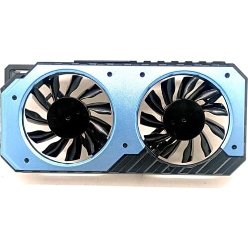 2pcs 75mm GA82S2H 4PIN GTX960 GPU Cooler Fan Replace For Palit GeForce GTX 950 StormX Dual Graphics Card Fan Shell and fan