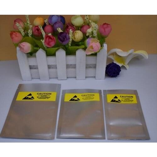 3000pcs/lot 9*13.5cm Yellow label Electronic Components Batteries Anti Static Plastic Packaging Bag USB Line plastic Package Bag