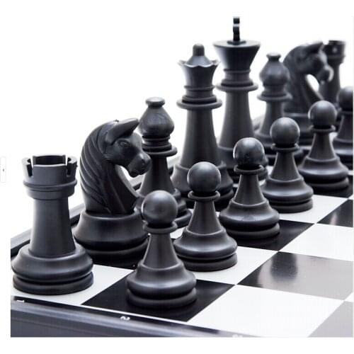 Large Size 320*320mm HIPS High Impact Plastics Chess & Checkers Echecs Interesting Games Fancy Educational Intelligent Toy