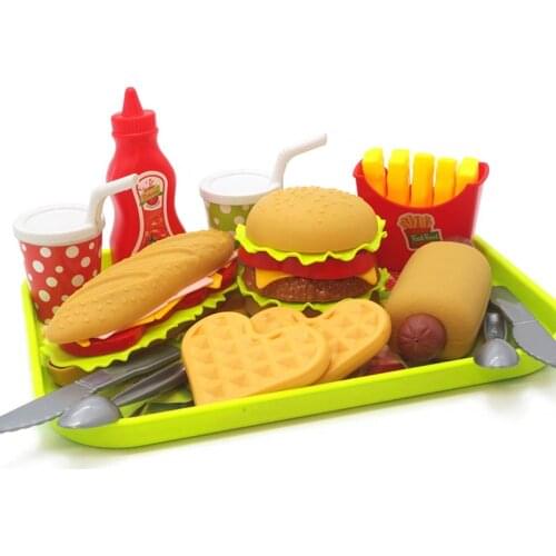 Children Kitchen Toys Play House Toy Plastic Drink Food Kit Kat Pretend Play Early Education Toy Kids Birthday Xmas Gifts