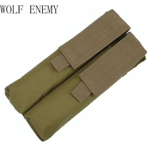 Hot Sale Combat P90 Airsoft Molle Double Tactical Military UMP Magazine Pouch Outdoor Tactical Bag