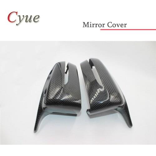 2PCS Carbon Fiber Replacement Mirror Cover For BMW 5 Series G30 G38 6 Seies GT G32 7 Series G11 G12 2017+ LHD Only