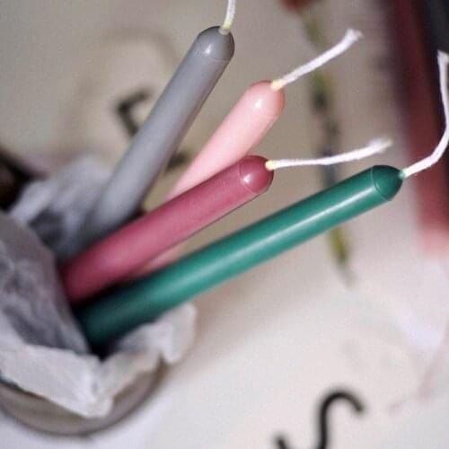 European rod candle mold Manual DIY homemade rod candle acrylic plastic Molds scented candle craft mold