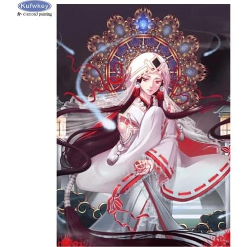 China opera beauty 5d diy diamond painting mosaic painting full diamond embroidery rhinestones icon wall decor drop shipping