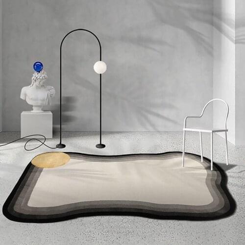 Irregularity Pattern Non-slip Kichen Carpets Rug for Bedroom Living Room Home Decor Floor Mats Soft Modern Area Rugs Parlor Mat