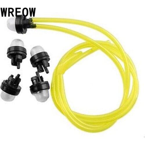 NEW 5pcs Snap In Primer Bulb with 2pcs Pump Fuel Line Replacement Repair Tool For 683974 Carburetor Carb