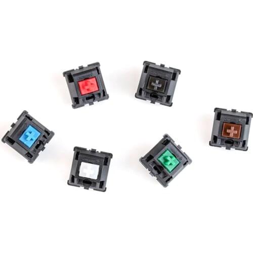10pcs Original Cherry MX Mechanical Switch Replacement for HBFS Pushbutton Arcade Mechanical Pushbutton Mechanical Keyboard