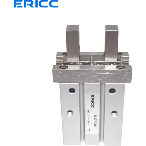 MHZ2-16C Single acting Normally closed Air Pneumatic parallel Gripper pneumatic clamp MHZ2-10C 16C 20C 25C 32C 40C