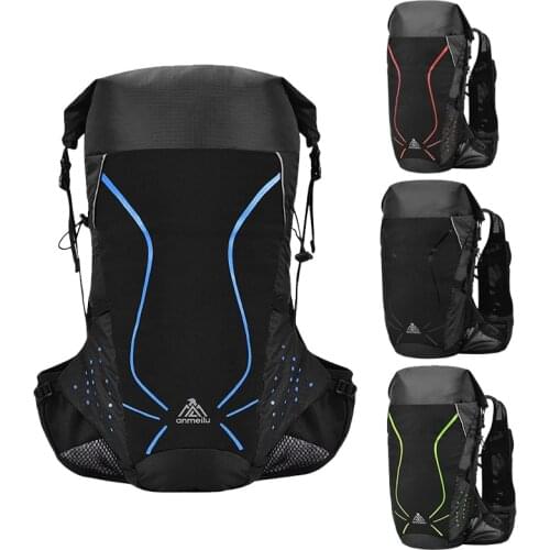 Outdoor Wear-resistant Hiking Climbing Backpack,Unisex MTB Bicycle Riding Trekking Bag,Breathable Marathon Jogging Backpack