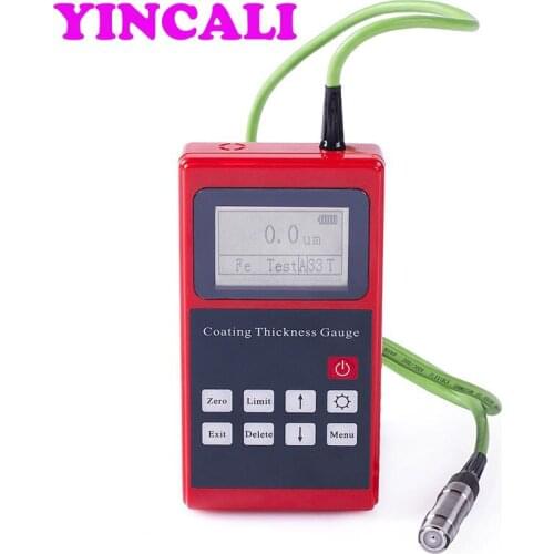 Coating Thickness Gauge Leeb211 Operating principle Eddy Current Measuring range (um) 0~1250um Memory 500 measured data