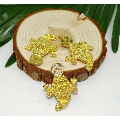 Gold toad of alloy gold toad 50/ bag DIY accessories accessories wholesale manufacturer spot straight