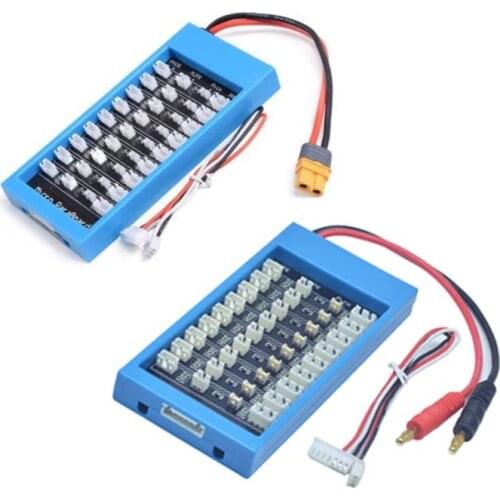 Lipo battery Charging Plate Parallel Board 1S/2S JST/PH/XH/XT60 Plug Connector Balanced Charger For FPV RC DIY Parts