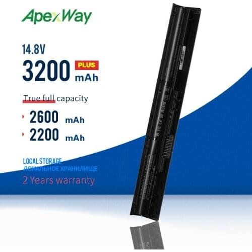 14.4v 2200mAh Laptop Battery for HP RI04 RI06XL HSTNN-Q97C HSTNN-Q94C HSTNN-DB7B HSTNN-PB6Q for ProBook 450 455 470 G3 Series