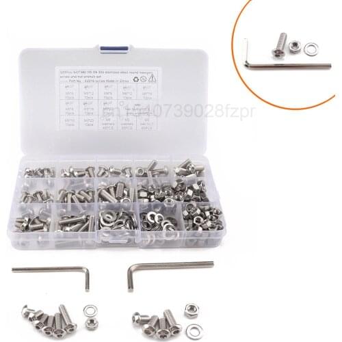 320 Sets of M5 / 6 Stainless Steel Hexagon Socket Head Screws and Nuts