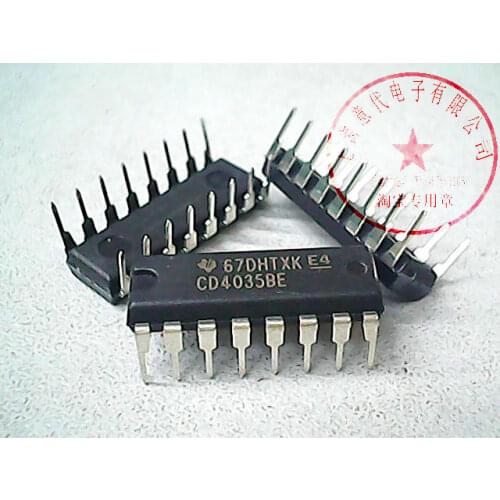 5pcs CD4035BE DIP-16