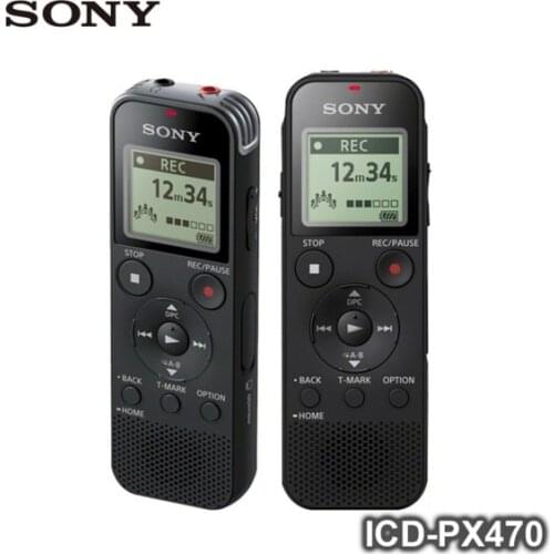 Used,Sony ICD-PX470 Stereo Digital Voice Recorder with Built-In USB Voice Recorder