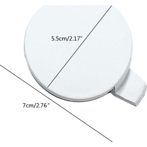 For tesla Model 3 Y Bumper Tow Hook Cover Black Plastic Accessories