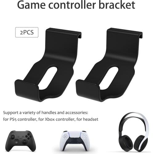 Game Controller Holder Space-saving Movable Headphone Hanger For PS5 Controller Wall Mount Headphone Holder Game Accessory
