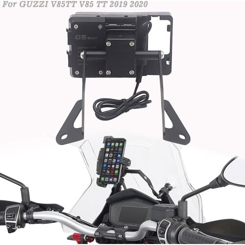 For MOTO GUZZI V85TT V85 TT 2019 2020 Motorcycle GPS SMART PHONE Plate Bracket Adapt Holder Navigation