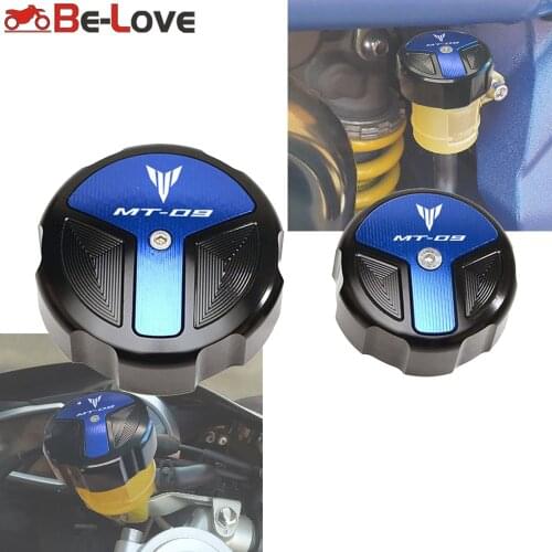 For Yamaha MT09 MT-09 SP TRACER 9/GT 2021 2022 Rear & Front Brake Fluid Reservoir Cap Cylinder cover Motorcycle CNC Aluminum