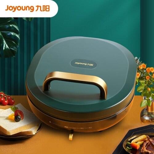 Joyoung 220V Electric Cake Pan Household Double Side Heating 26mm Deep Baking Plate Sandwich Breakfast Machine Pancake Maker