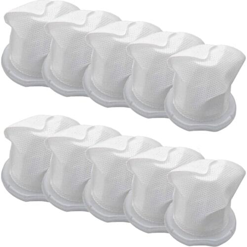 HOT！-10 PCS Filter for Vorwerk VC100 VC 100 Filter Washable Vacuum Cleaner Replacement Spare Parts