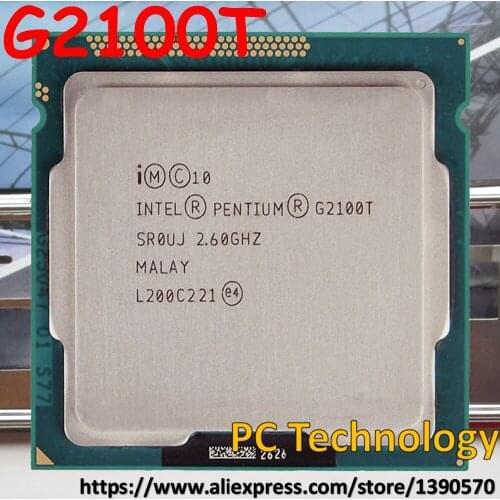 Original Intel Pentium G2100T CPU Processor Dual-Core 2.6GHz/3MB/LGA1155/35W CPU Free shipping ship out within 1 day