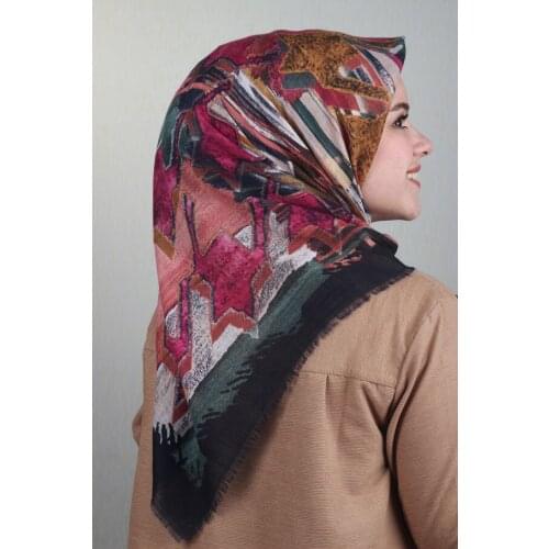 POLOİST LINEN FLAMLI SCARF DESEN-252 - RENK-08