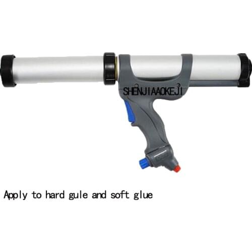 Portable pneumatic glue gun handheld multi-purpose type 310ml soft glue / hard glue gun industrial repair tools