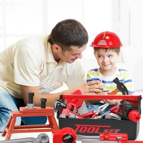 Pretend Play Tool Toys Children Simulation Repair Tools birthday gift Plastic Game Learning Engineering ability training