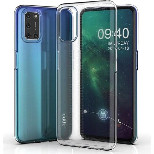 Silica Gel Bumper Covers for OPPO A52 A72 A92 A92S 2020 5G Coque Capa Original Transparent Soft Phone Cases Luxury Non-yellowing