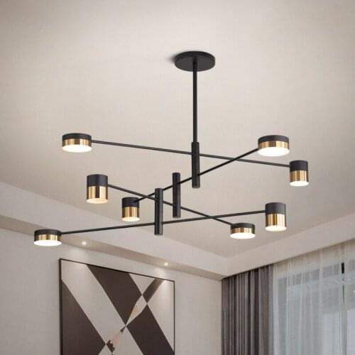 LED Modern Luster Loft Chandeliers Nordic Luxury Chandelier Lighting Creative Europe Living Room Hanglamp Kitchen Fixtures