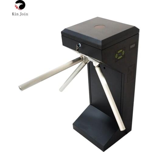 KINJOIN High Quality Rfid Card Reader Semi Automatic Tripod Turnstile Gate Mechanism