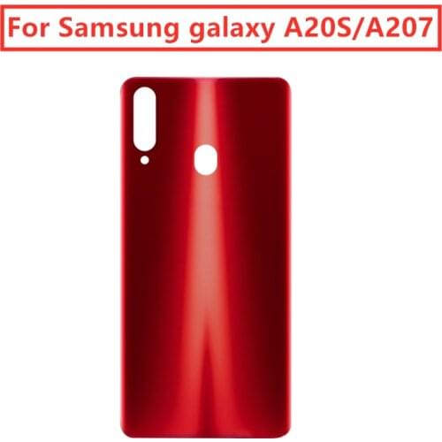 For Samsung Galaxy A20s Battery Back Cover Rear Door Housing Side Key For Galaxy A207 2019 Replacement Repair Spare Parts