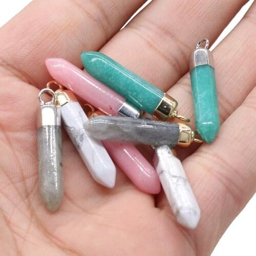 Natural Stone Gem Rhodochrosite Pendant Loose Beads Handmade DIY Elegant Cute Necklace Earrings Jewelry Accessories Making