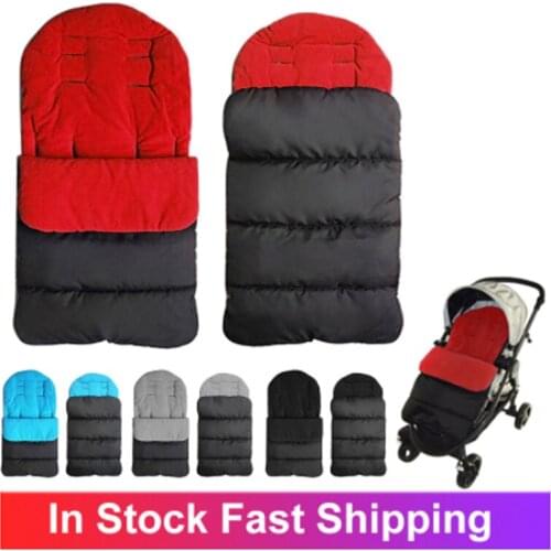 Winter Baby Stroller Sleeping Bags Warm Envelope Windproof Baby Cocoon Stroller Sleepsacks Footmuff Pram For Newborn Baby