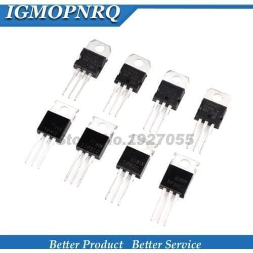 10PCS TIP31C TIP32C TIP41C TIP42C TIP127 TO-220 TIP102 TIP107 TIP112 TIP120 TIP122 TO-220 Transistor