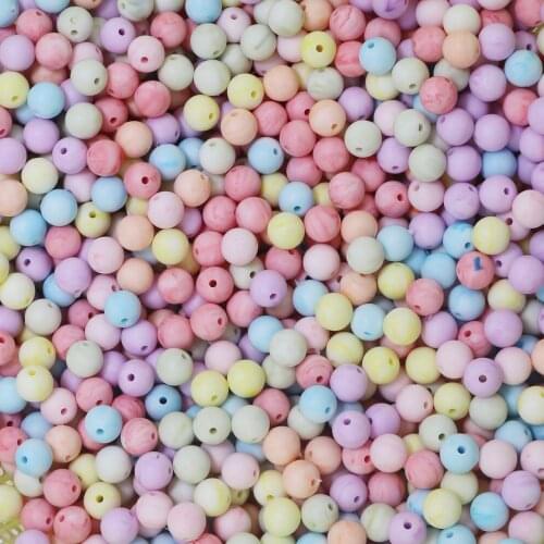 100pcs 10mm Silicone Round Beads Eco-friendly Sensory Baby Teething Necklace Food Grade Mom Nursing DIY Jewelry Baby Teethers