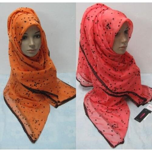 140cm*140cm Women muslim print hijabs square georgette scarf shawls islamic headwear wraps scarves