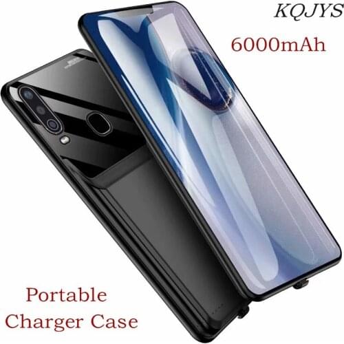 KQJYS 6000mAh Battery Charging Case For VIVO U3/U3X Battery Case Portable Power Bank Battery Charger Case for VIVO Y3 Power Case