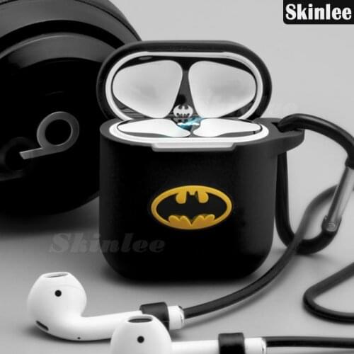 Skinlee For Airpods Pro Case Cartoon Liquid Silicone Design Shockproof Protector Full Cover For Apple Airpods 1 2 Case